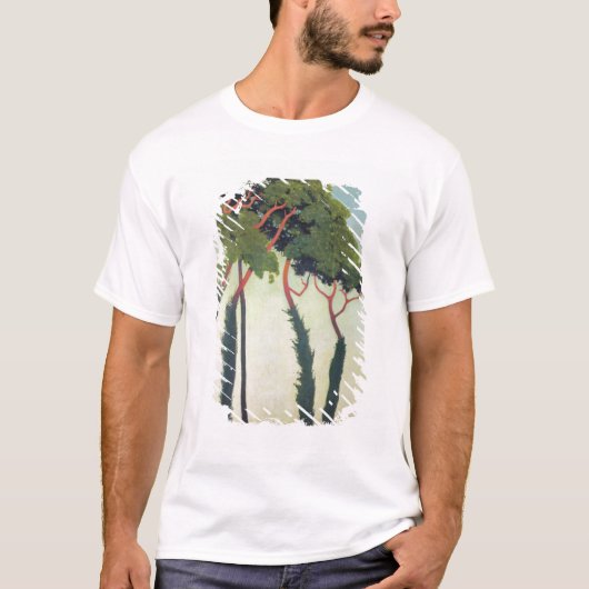 Trees 1911年との景色 tシャツ (正面)