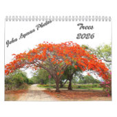 Trees 2026 Calendar カレンダー (カバー)