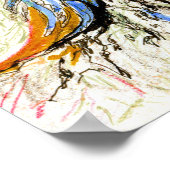 Trees and Birds fantasy ポスター (角)