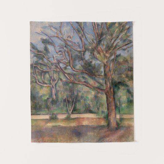 Trees and Road, Post Impressionist Landscape タペストリー (正面)