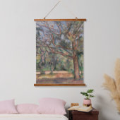 Trees and Road, Post Impressionist Landscape 吊り下げ型タペストリー (寝室)