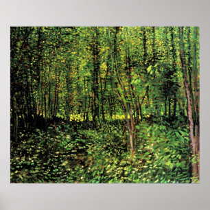 Trees And Undergrowth ポスター