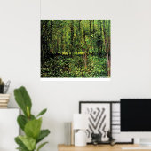 Trees and Undergrowth by Vincent van Gogh ポスター (ホームオフィス)