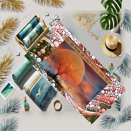 Trees Are Poems The Earth Writes Upon The Sky Fun ビーチタオル