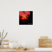 Trees at Evensong ポスター (キッチン)