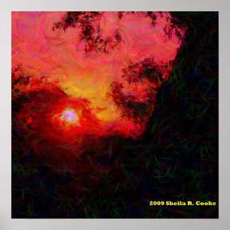 Trees at Evensong ポスター