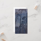 Trees at Twilight (by Edward Robert Hughes) カード (正面/裏面インサイチュ)