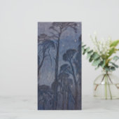 Trees at Twilight (by Edward Robert Hughes) カード (スタンド正面)