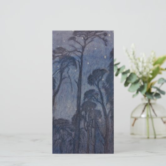 Trees at Twilight (by Edward Robert Hughes) カード (スタンド正面)