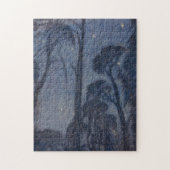Trees at Twilight (by Edward Robert Hughes) ジグソーパズル (縦)