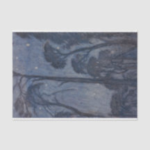 Trees at Twilight (by Edward Robert Hughes)