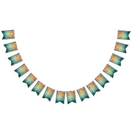 trees backdrop バンティングフラッグ