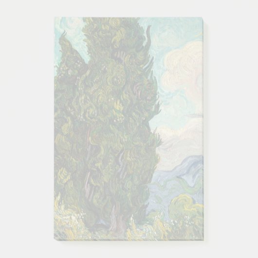 Trees by Vincent Van Gogh ポストイット (正面)