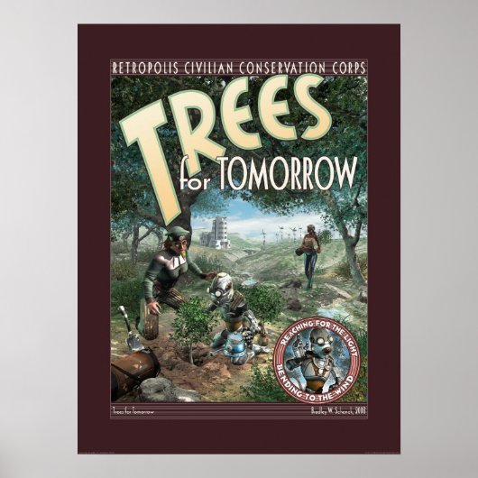 Trees for Tomorrowポスター（18x24インチ） ポスター (正面)