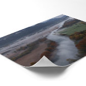 Trees in the morning mist ポスター (角)