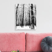 Trees in winter Canvas print キャンバスプリント (インサイチュ (リビング))