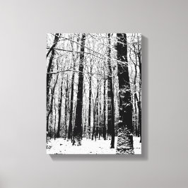 Trees in winter Canvas print キャンバスプリント