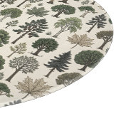 Trees Pattern カッティングボード (角)