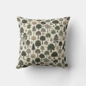 Trees Pattern クッション (裏面)