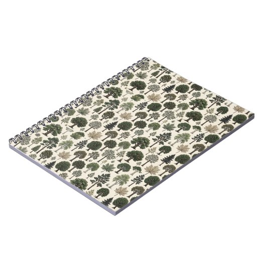 Trees Pattern ノートブック (左側)