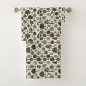 Trees Pattern バスタオルセット (インサイチュ)