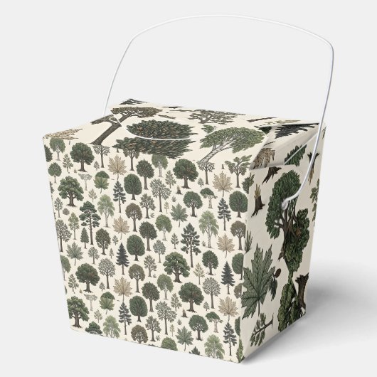 Trees Pattern フェイバーボックス (正面)