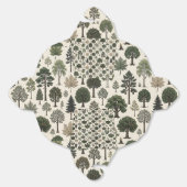 Trees Pattern フェイバーボックス (見開き)