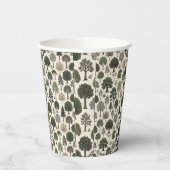 Trees Pattern 紙コップ (左)