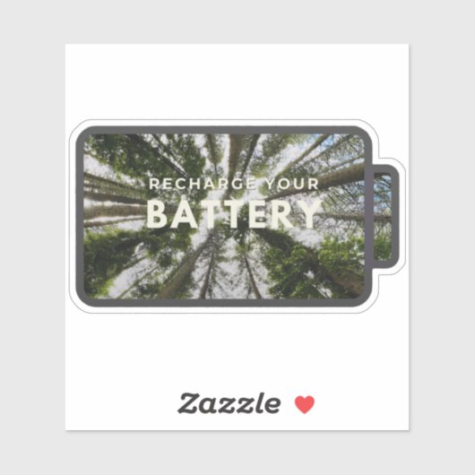 Trees Recharge Sticker シール (シート)