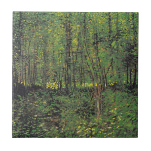 Trees & Undergrowth by Vanゴッホ タイル