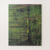 Trees & Undergrowth by Van Gogh Painting Art ジグソーパズル (縦)