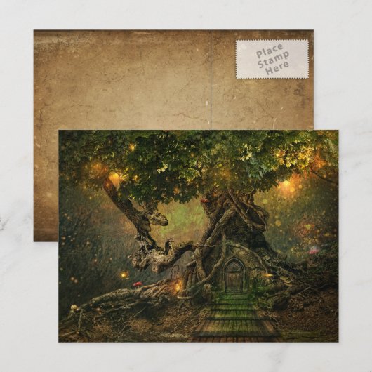 Treescapesはがき ポストカード (正面/裏面)