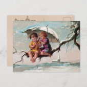 Treetopの子はがき ポストカード (正面/裏面)