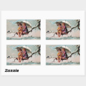 Treetop Children矩形ステッカー 長方形シール (シート)