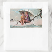 Treetop Children矩形ステッカー 長方形シール (バッグ)