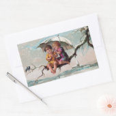 Treetop Children矩形ステッカー 長方形シール (封筒)