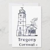 Tregony clocktower card サンキューカード (正面)