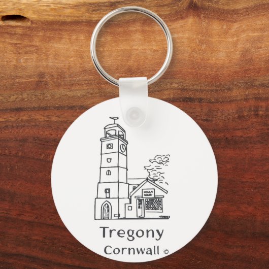 Tregony Clocktower Keyring キーホルダー (正面)
