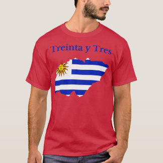 Treinta Y Tres Department Uruguay Tシャツ