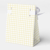 Trellis Butter Yellow - White フェイバーボックス (裏面サイド)