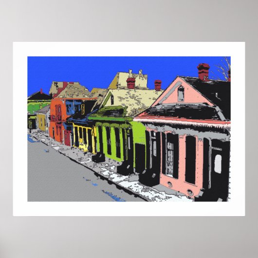 TREME:クレオールコテージニューオーリンズフランスのクォーター ポスター (正面)