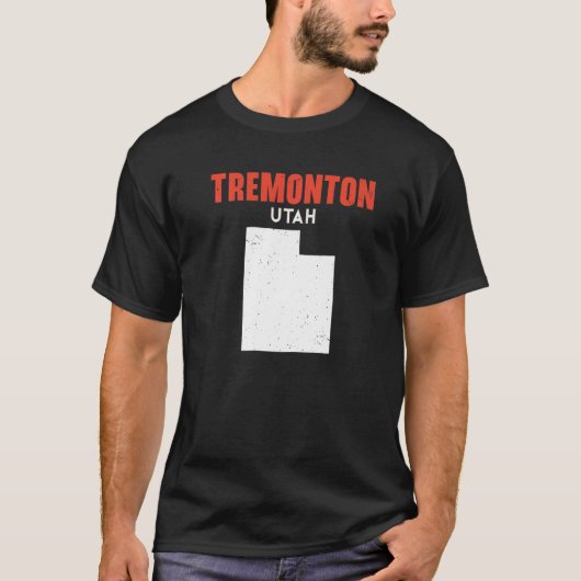 Tremonton Utah USA State America Travel Utahan   Tシャツ (正面)