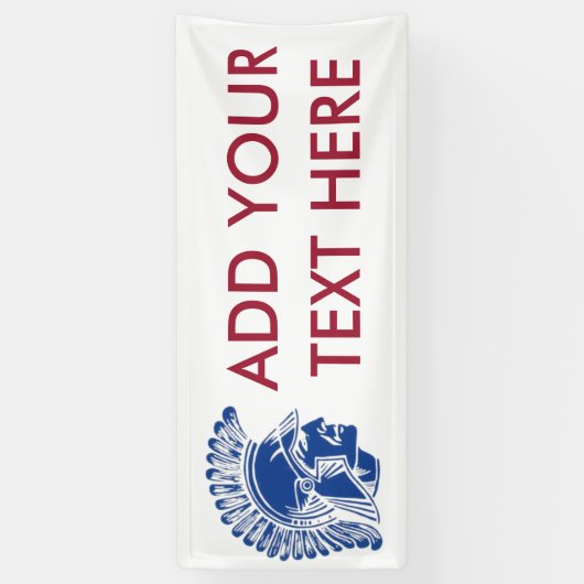 Tremperのトロイ人によってカスタマイズ懇親会の卒業 横断幕 (縦)