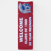 TREMPERの同窓会のトロイ人 横断幕 (縦)