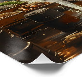 Tren en Mercado Urbano: Impresionista y Realista. ポスター (コーナー)