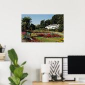 Trenance Gardens, Newquay, Cornwall, U.K.  flowers ポスター (ホームオフィス)
