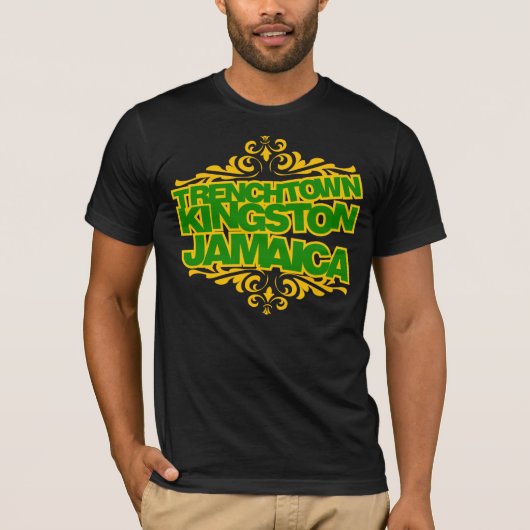 Trenchtownキングストンジャマイカ#2 Tシャツ (正面)