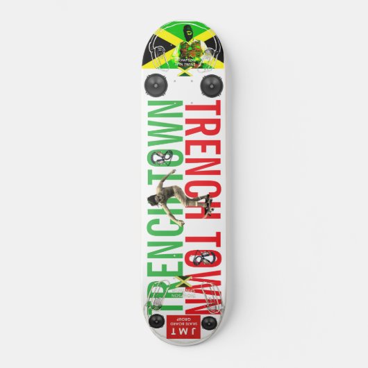 TRENCHTOWN JMT スケートボード (正面)