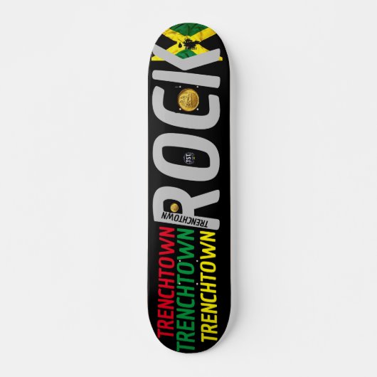 TRENCHTOWN ROCK JMT 7 3/4" スケートボードデッキ (正面)