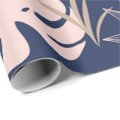 Trend abstract seamless pattern with tropical leav ラッピングペーパー (ロールコーナー)